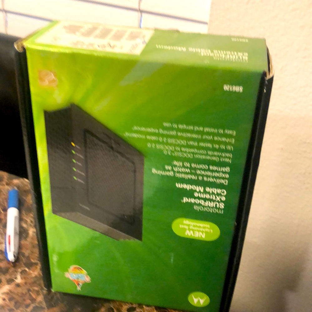 Motorola SURFboard SB6120, DOCSIS 3.0 Cable Modem